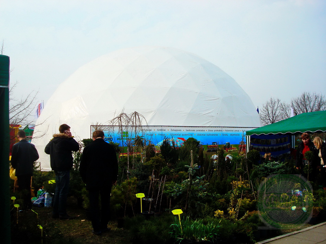 Portable Dome Ø20m for AgroBalt Expo Agriculture, Kaunas, Lithunia