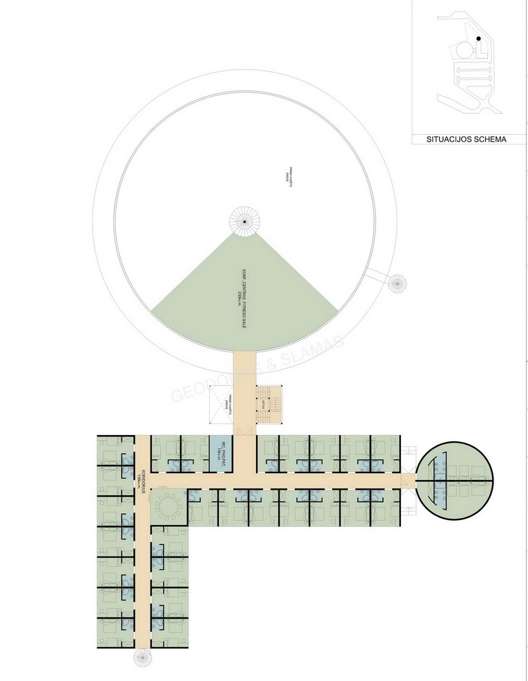Futuristic Architecture Hotel & SPA Complex 5☆ | Geodesic Domes Business Area 3634m2