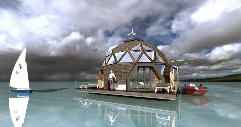 floating domes