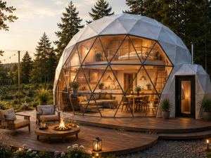 GLAMP PRO 70  Ø8m ▪︎ 50m² | TOUTES SAISONS