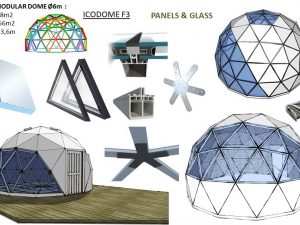 28m2 MODULAR Ø6m ICO F3 H3,6m