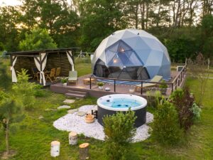 GLAMP 35  Ø6,7m ▪︎ 35m² | TOUTES SAISONS